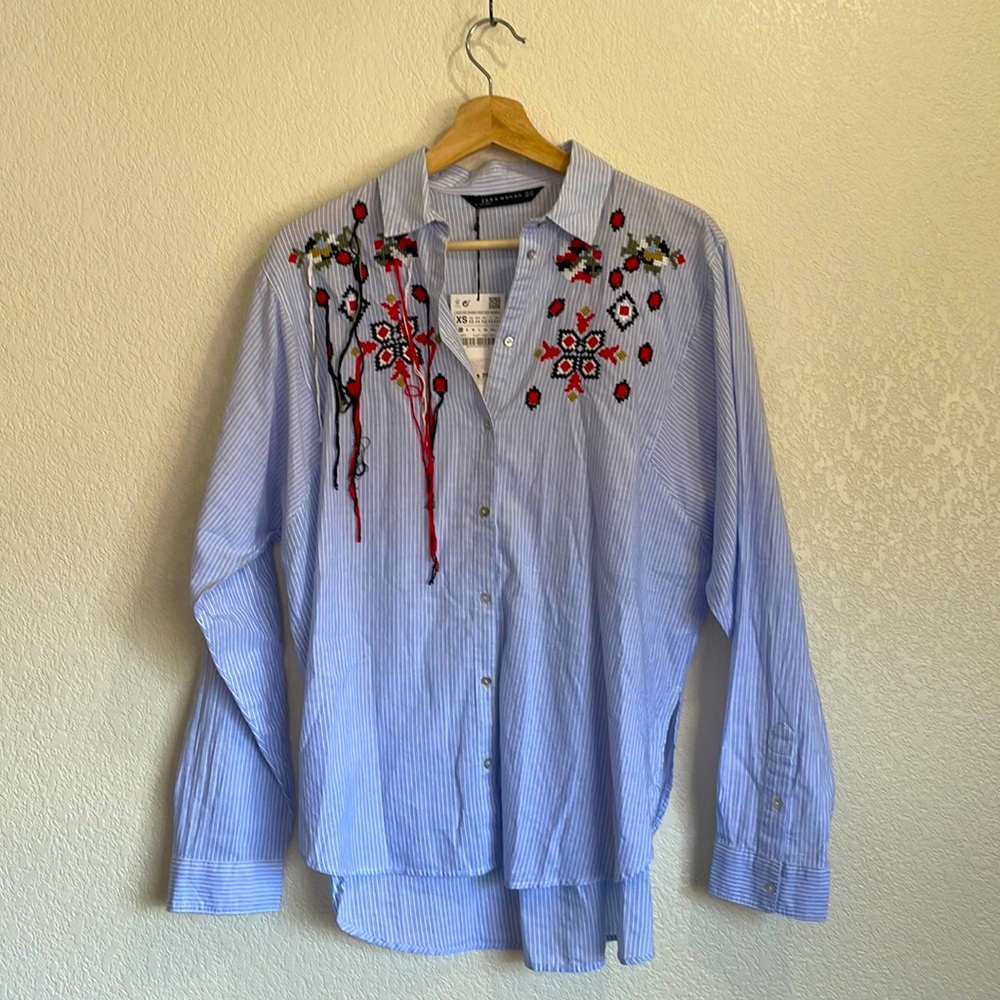 Zara Long Sleeve Women’s Top